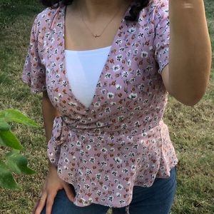 2 cute wrap shirts